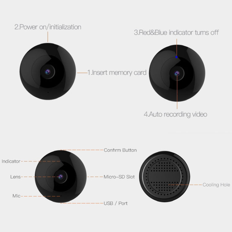 CAMSOY C2 Intelligent Bluetooth Monitor HD Night Vision WIFI Remote Monitor Camera, CAMSOY CAMSOY C2 Intelligent Bluetooth Monitor HD Night Vision WIFI Remote Monitor Camera, CAMSOY